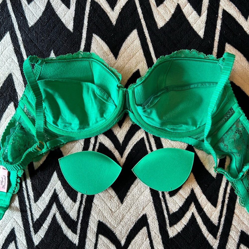 Agent Provocateur Rosele Bra - Green - Picture 8 of 9